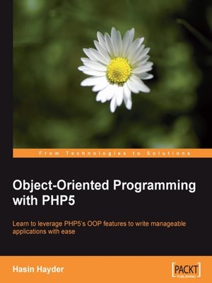 cover image of Object-Oriented Programming with PHP5